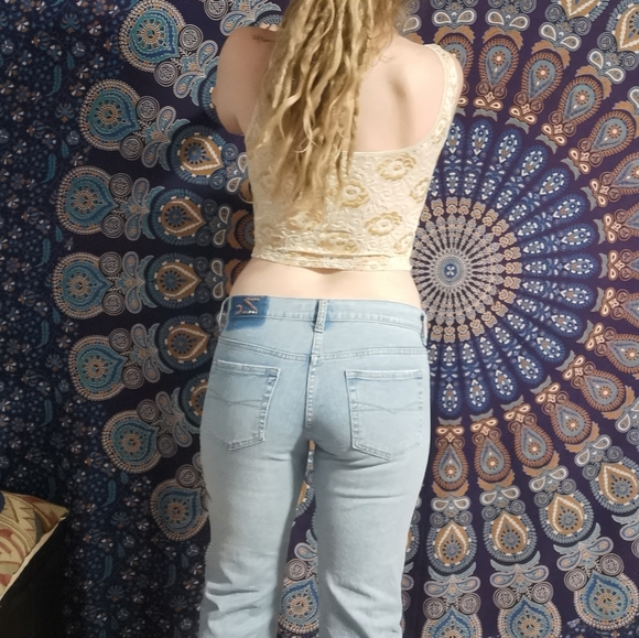 Embroidered Funky Boho Jeans - Picture 7 of 8